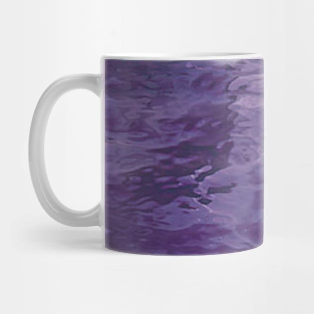 Purple Amethyst Water Swirl Glass by Simple Life Designs